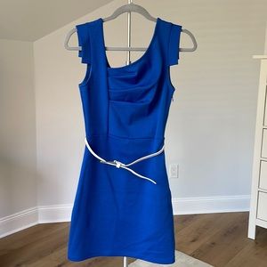Bebe Sleeveless Dress with Belt